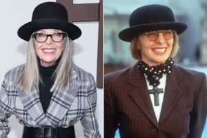 The Signature Silhouette: Diane Keaton’s Defining Look
