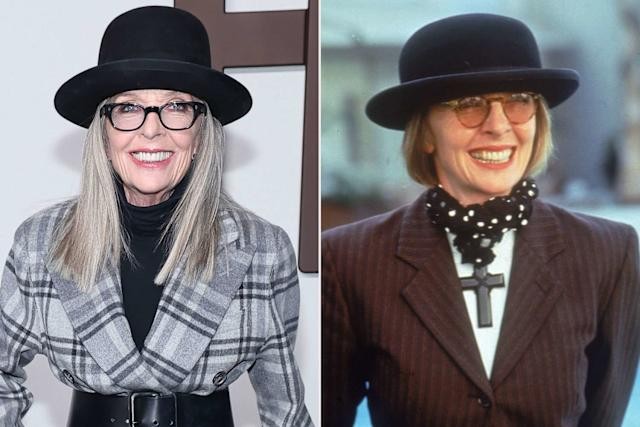 The Signature Silhouette: Diane Keaton’s Defining Look