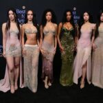 KATSEYE’s Mermaidcore and Trompe-l'oeil Looks at Spotify Party