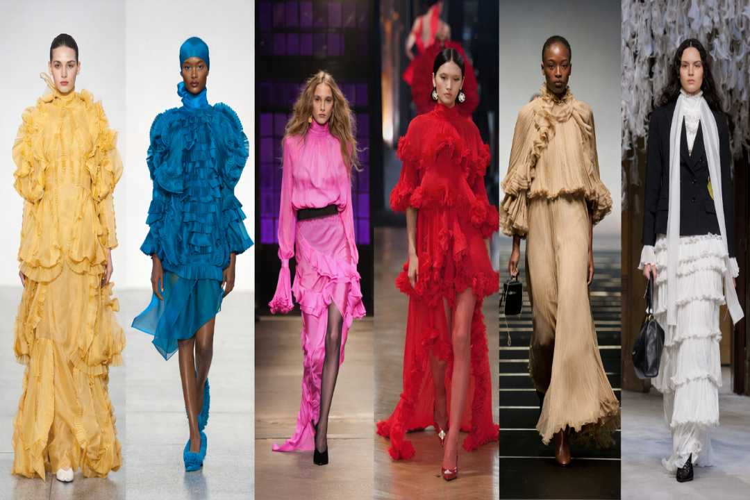 Zendaya Makes a Stir Dramatic Ruffle Dress Dominates Fashion Trends