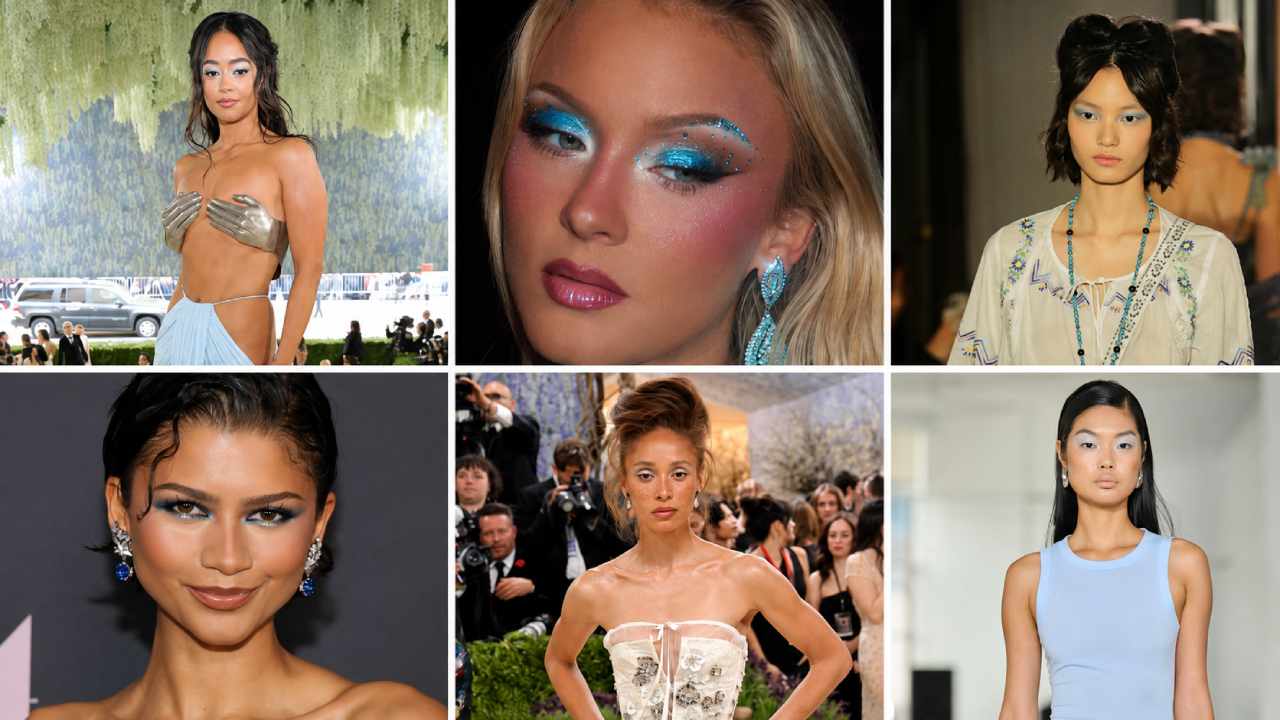 Blue Makeup Is Back in Trend in 2026, and Blue Mascara Is Now Stealing Attention