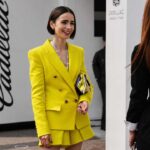 Lily Collins Steals Attention Again With Her Bold Style on the Set of Emily in Paris Season 6