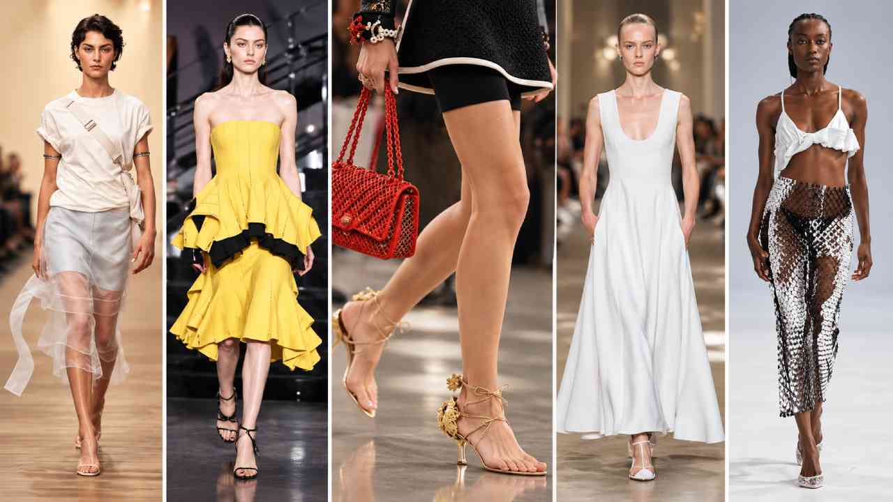 Naked Shoes Take Over Fashion Week as Barely-There Footwear Goes Viral